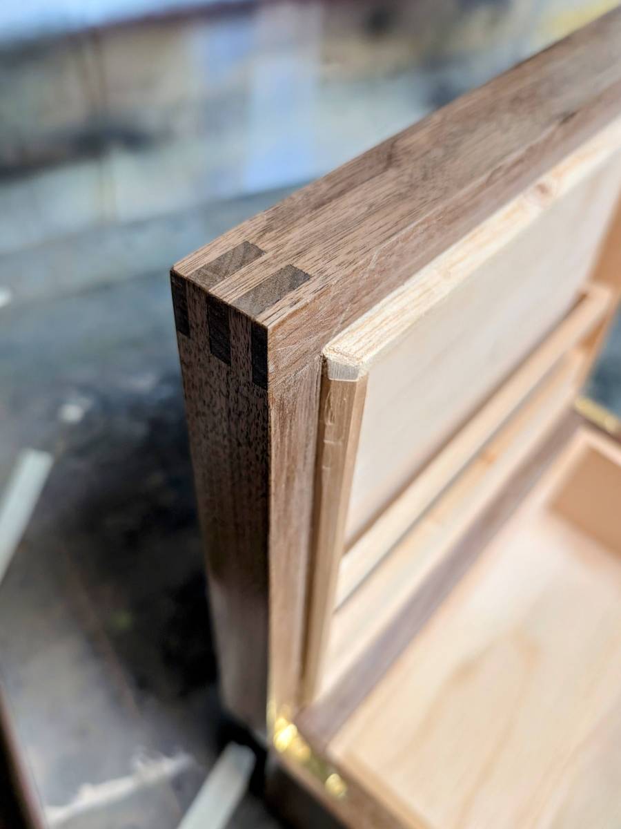 Video of Black Walnut Humidor&nbsp;Build