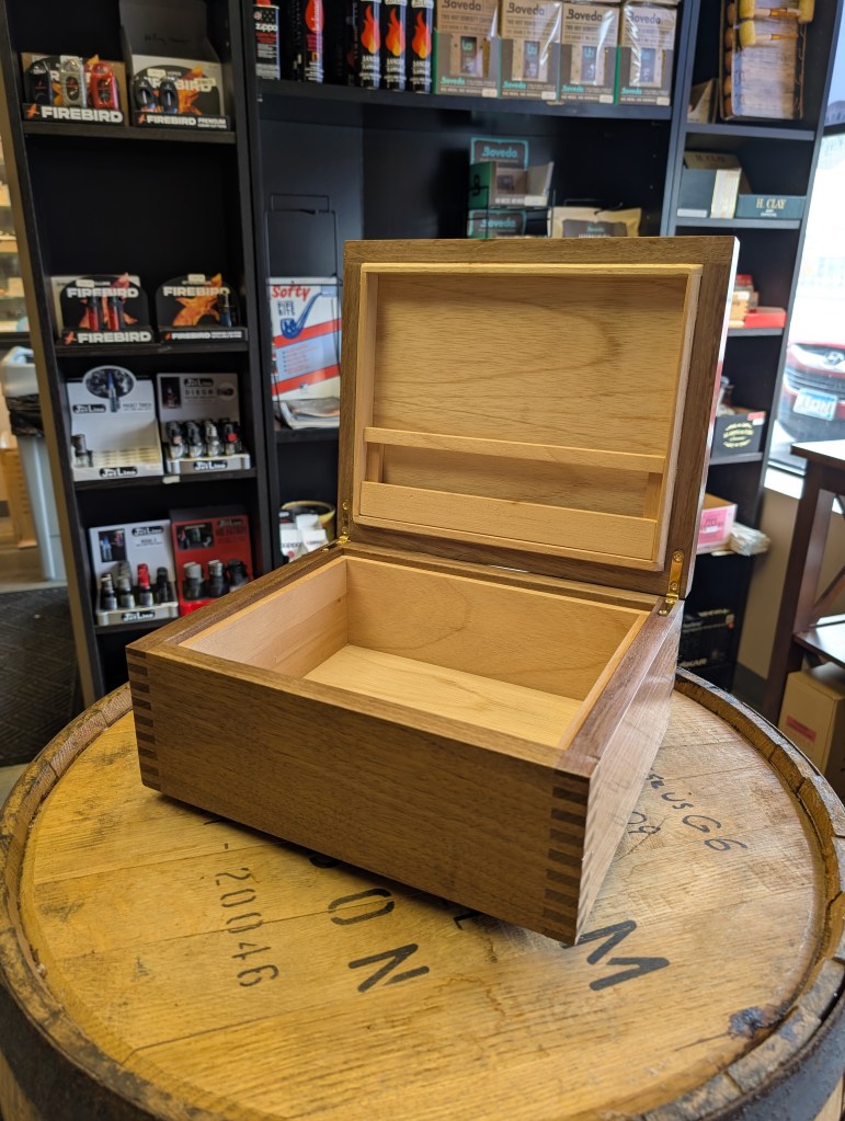 Humidor at Sodies Cigar and Pipe shop in Stillwater MN