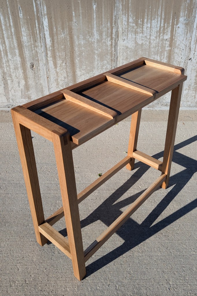 Segmented table top example