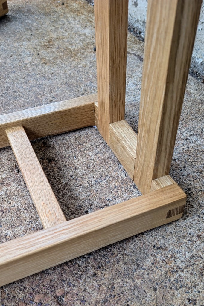 Close up of leg base